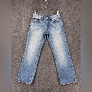 Lucky Brand 361 Vintage Straight Jeans Women’s 30 Distressed Mid Rise Casual